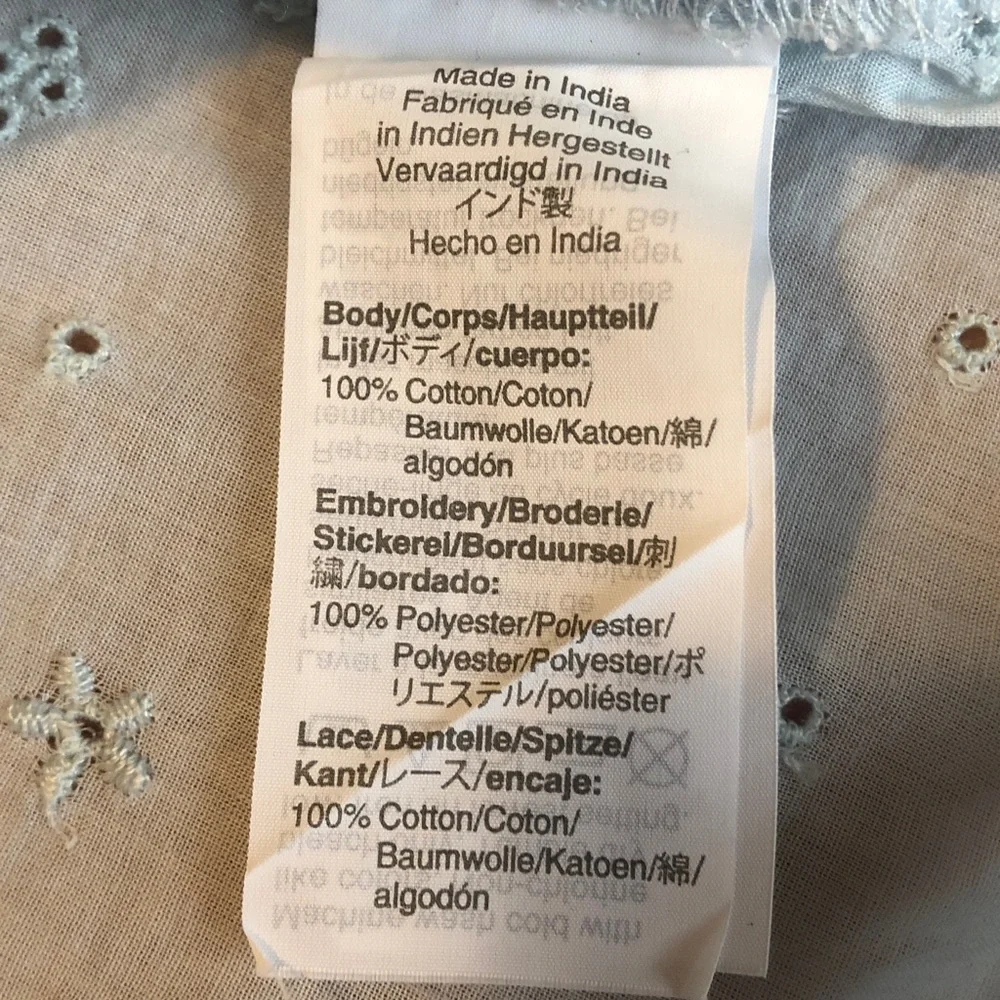 J. Crew Embroidered Top